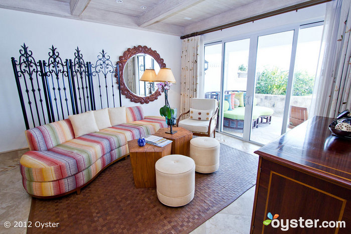 Sala de estar en la suite de un dormitorio en el One & Only Palmilla Resort - Los Cabos
