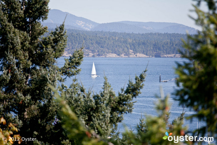 View from the Friday Harbor House -- San Juan Islands