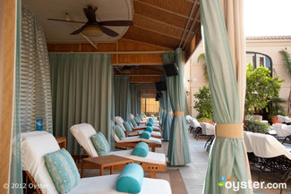 Cabanas at the Beverly Wilshire Beverly Hills Hotel