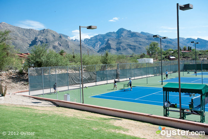 Tennis Courts at the Westward Look Resort -- Tucson