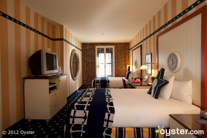 La camera standard dell'Hotel Argonaut