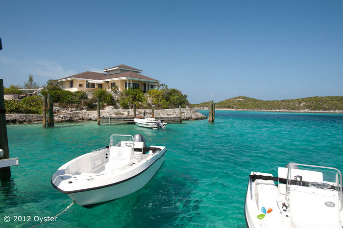 Villa y bote personal en el Fowl Cay Resort