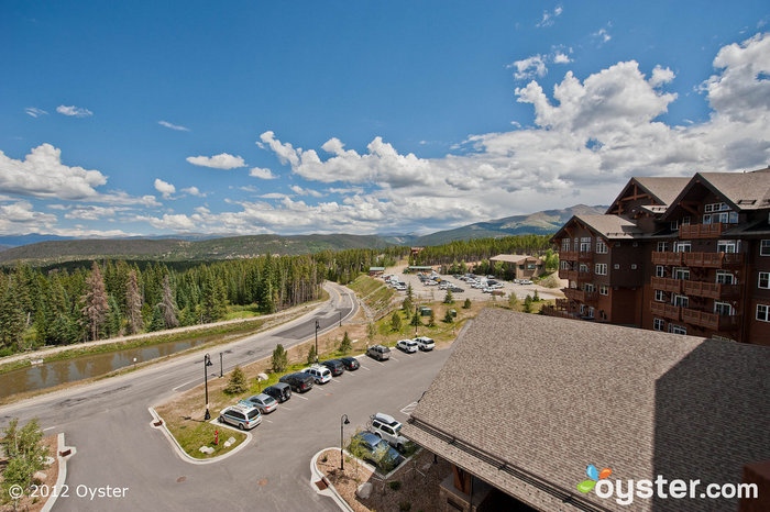 Balcony View at The One-Bedroom Residence at the One Ski Hill Place, a RockResort