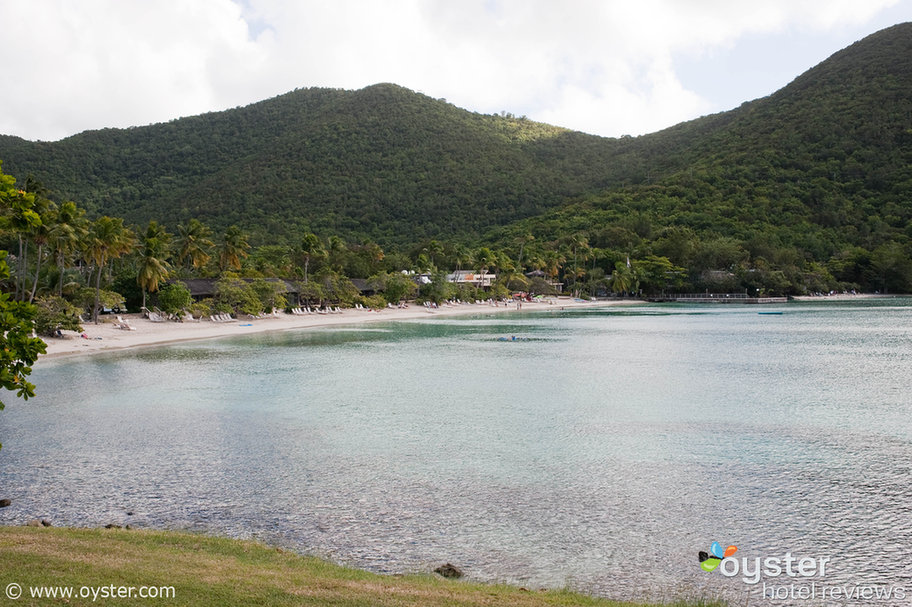 Just one of seven beaches at Caneel Bay, U.S. Virgin Islands