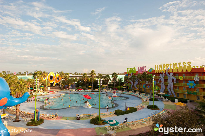 The Pop Century Resort has kitschy design and Disney perks