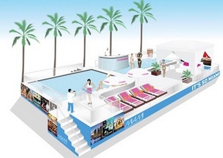 A rendering of the pool. Credit: Courtesy of Gothamist