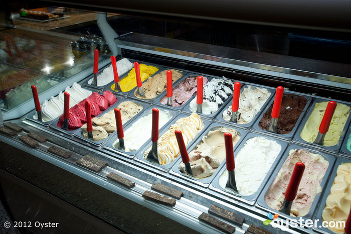 O sorvete no Wicked Spoon Buffet do The Cosmopolitan pode valer uma viagem no andar de baixo.