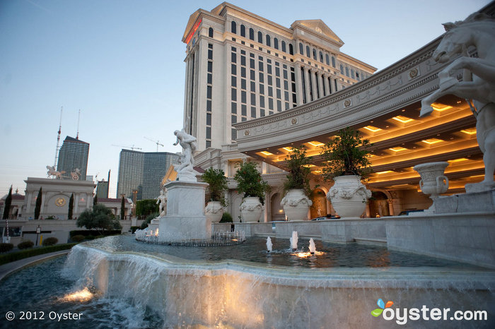Eingang im Caesars Palace Hotel & Casino - Las Vegas