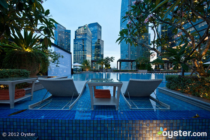 A late-night dip in a sexy rooftop pool? Yes, please!