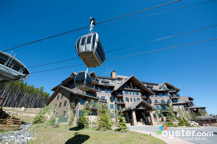The gondola ride at the Crystal Peak Lodge offers gorgeous views of the mountains.
