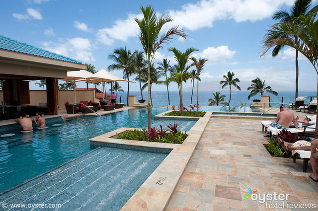 A piscina de adultos no Four Seasons Maui