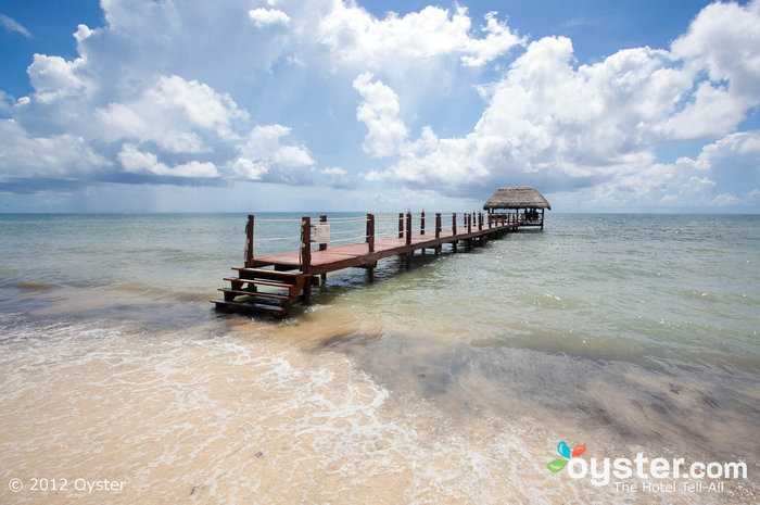 Escape to this pier that leads to nowhere -- except a gorgeous view over the ocean.