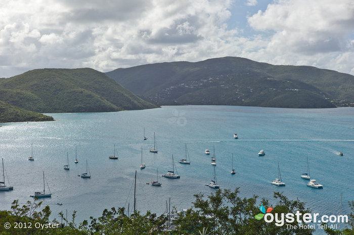 Many of the hotel's guests are yachties who have moored their boats off the hotel's coast.