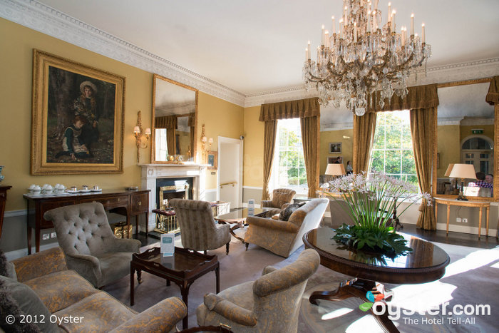 The hotel has an exceptional private collection of works by famous Irish artists.