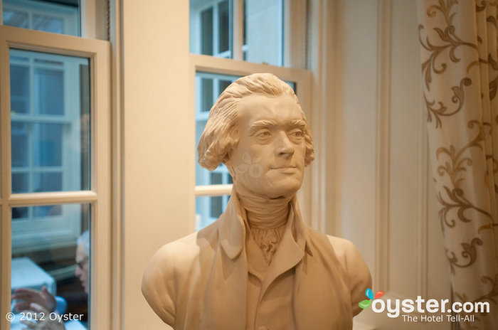 Thomas Jefferson stimmt Ihrem großen Wissen zu.