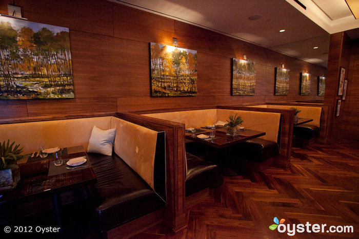 O menu de bistro francês de Tourondel irá deliciar os clientes - do lado da suite.