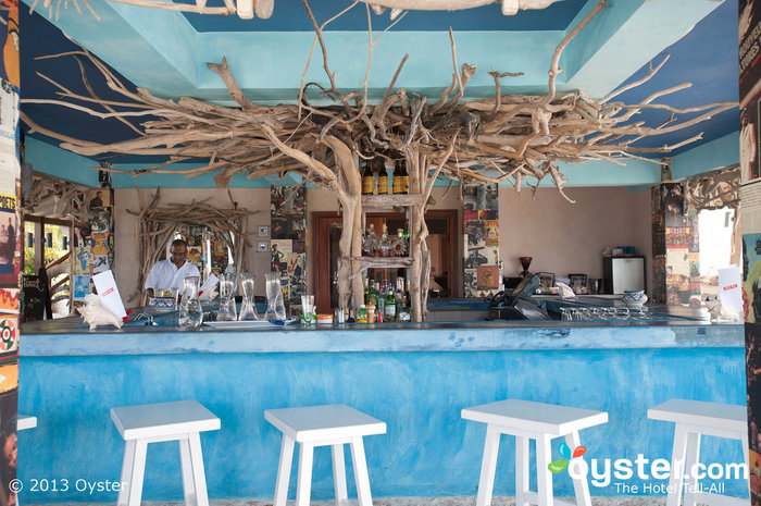 The resort may be upscale, but it has a laid-back feel with casual Caribbean decor.