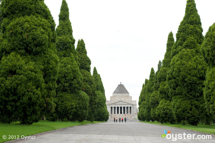 The Shrine of Remembrance, one of Melbourne's most iconic sights, is definitely worth a visit.