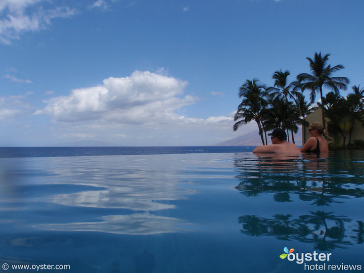 The adults-only pool at the Marriott Wailea Resort in Maui, Hawaii