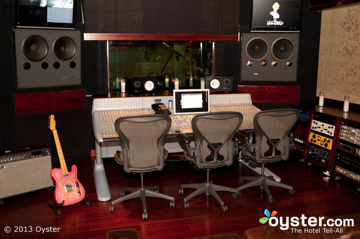 The Nightbird Sound Studio at the Sunset Marquis has hosted A-list recording artists for decades.