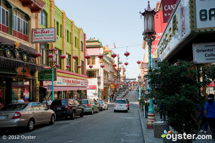 A Chinatown de São Francisco é conhecida em todo o mundo.