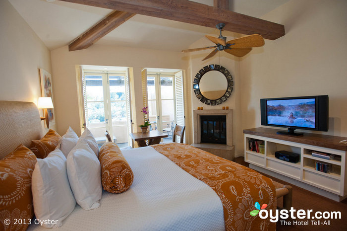 Auberge Du Soleil's rooms are the perfect combo of laid-back and chic.