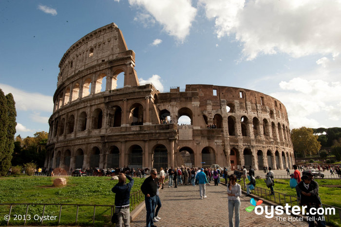 The Colosseum has been around since 72 AD, and it's still Rome's most iconic landmark.