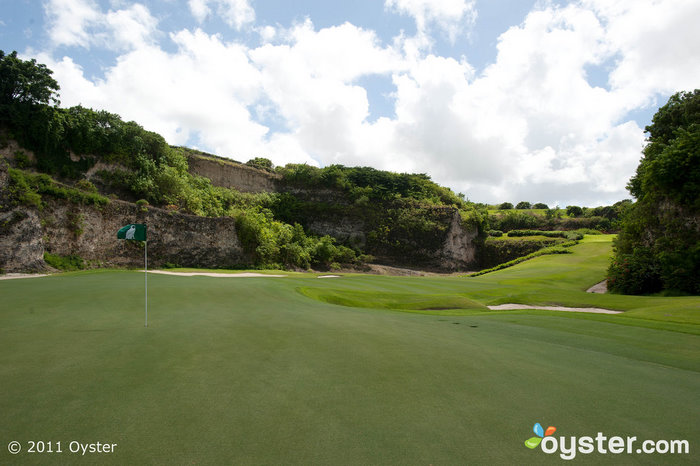 Green Monkey Golf Course em Sandy Lane; Barbados