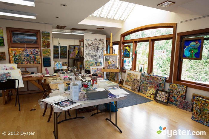 Artist Studios at the East Hampton Art House Bed & Breakfast
