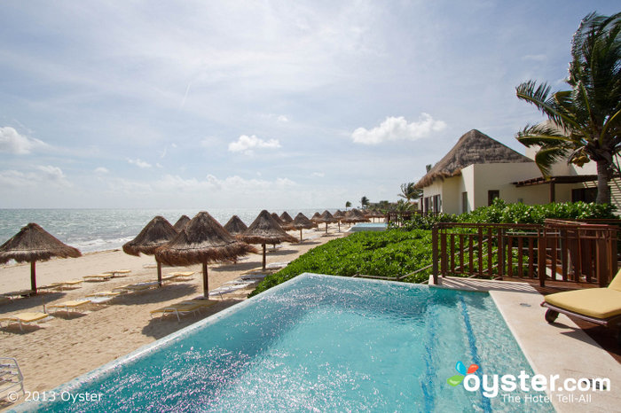 O Fairmont é uma propriedade deslumbrante com florestas tropicais e lagoas.