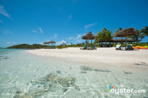 The gorgeous Fowl Cay Resort feels more like a private home than a hotel.