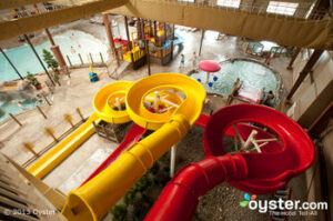 We're ready to zip down this slide!