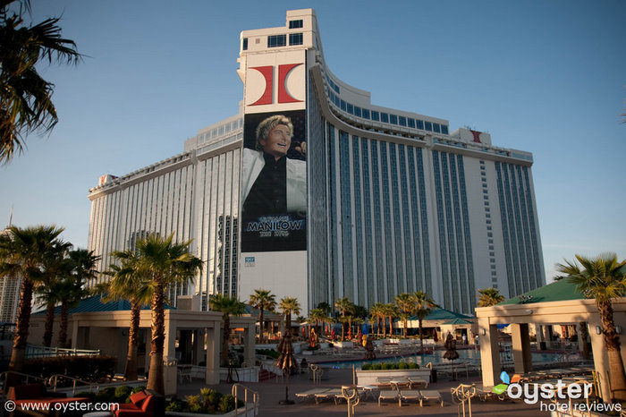 O Las Vegas Hilton, lar do maior livro esportivo do mundo.
