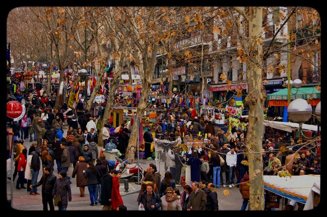 El Rastro Markt; Bildnachweis: Eduardo Balmaseda