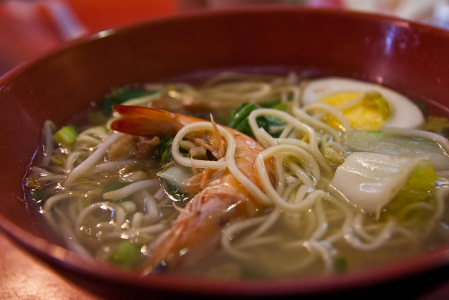 Macarrão de gergelim em Taipei; Crédito da foto: Flickr / tymjean