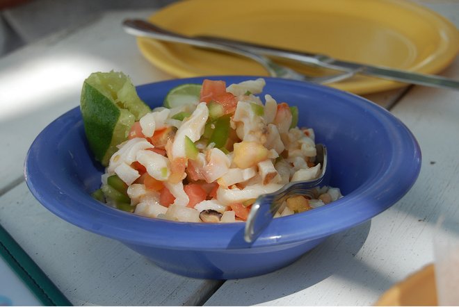 Ensalada de concha (Crédito de la foto: Flickr / karlysawesomephotos )