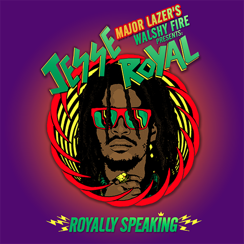 Couverture de l'album "Royally Speaking" de Jesse Royal (Crédit photo: Twitter / JesseRoyal1 )