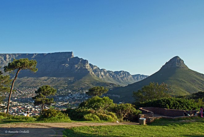 Table Mountain and Lion's Head Mountain in Cape Town Photo credit: Flickr/dorena-wm