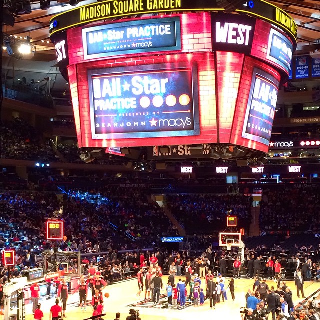Madison Square Garden tramite Instagram