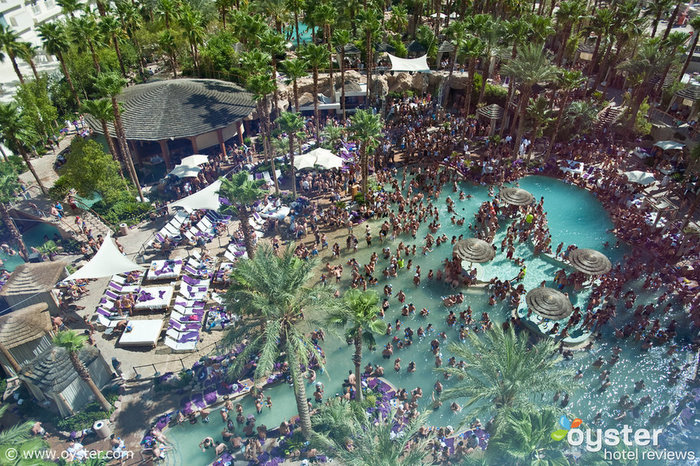 The Rehab pool party at Hard Rock Hotel and Casino