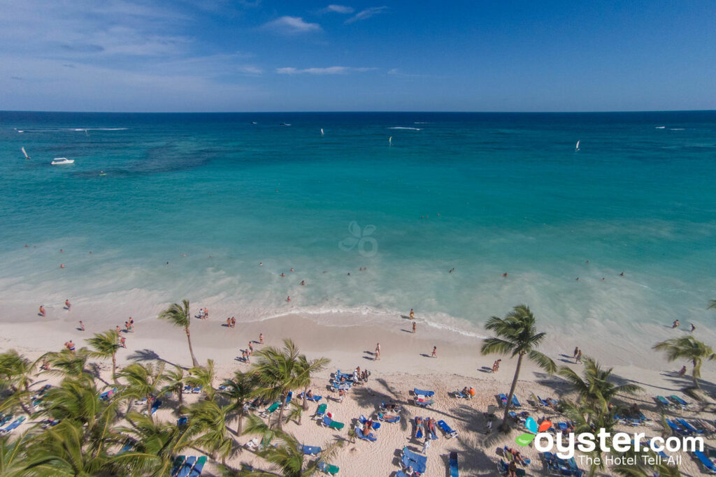 Beach at Hotel Riu Palace Punta Cana