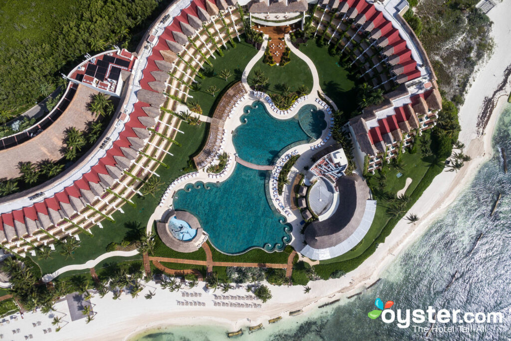 Aerial View of Grand Velas Riviera Maya