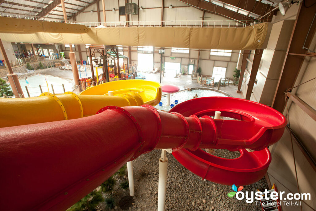 Cascades Indoor Waterpark at the Hope Lake Lodge