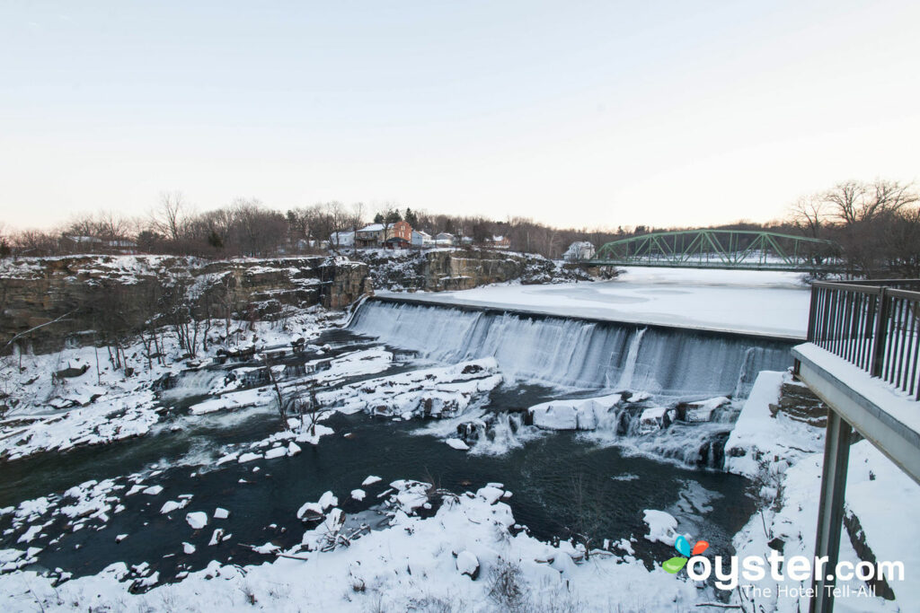 Winter Wonderland en Diamond Mills Hotel en Catskills