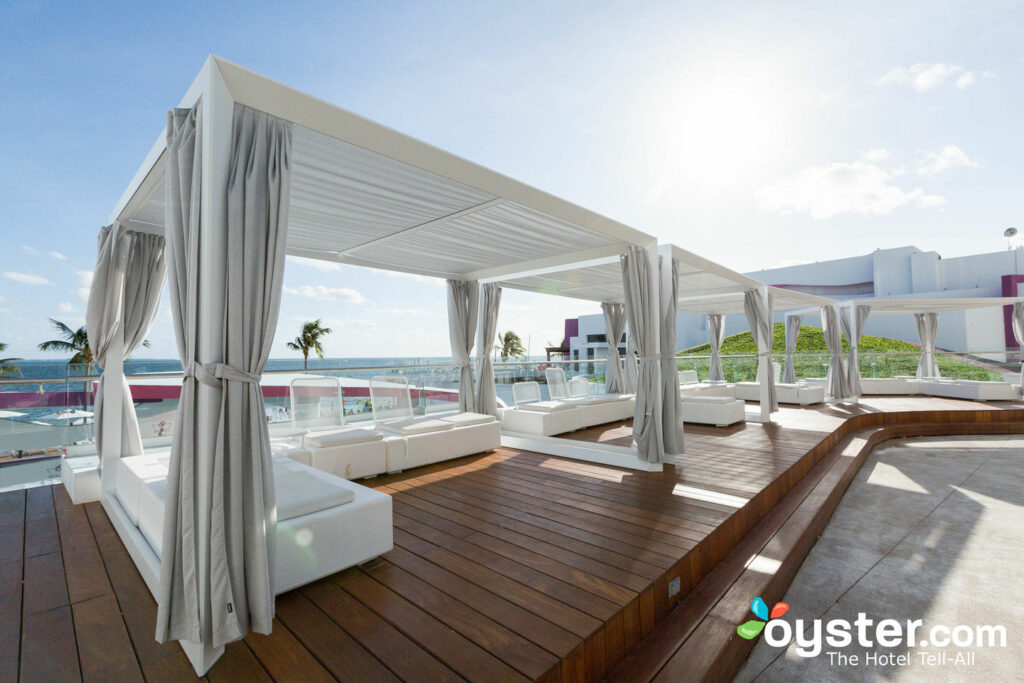 Pool area at Temptation Cancun Resort