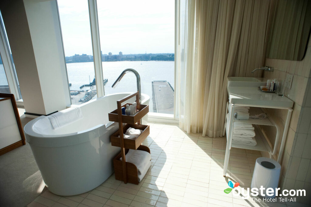 Bathroom at the Standard High Line 