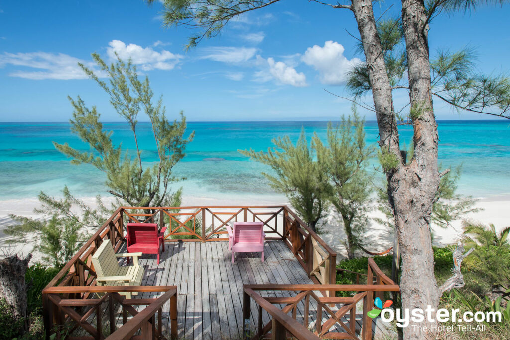 Strandterrasse im Unique Village / Oyster