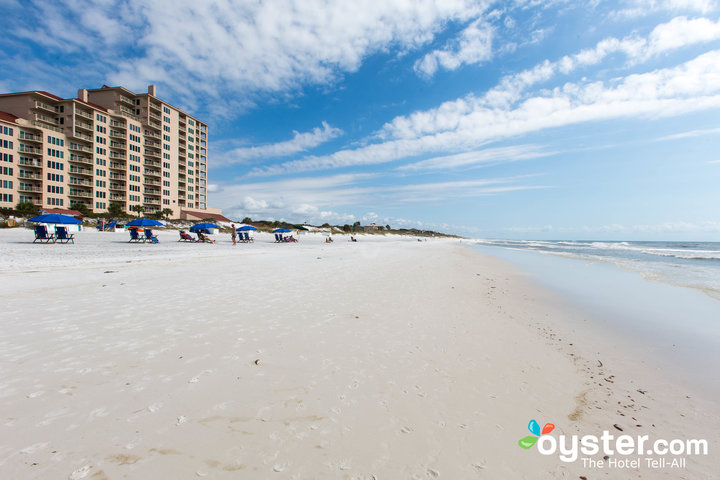 View from TOPS'L Beach and Racquet Resort Tides