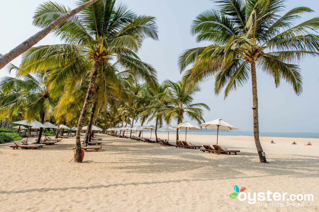 Una de las increíbles playas de Goa.