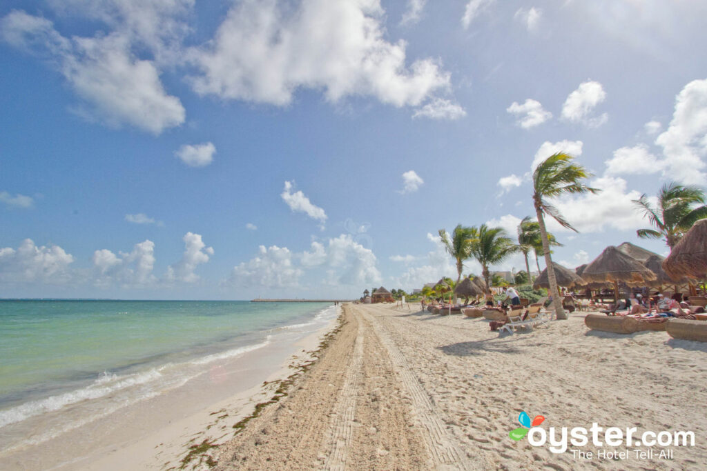 Plage à l'Excellence Playa Mujeres à Cancun